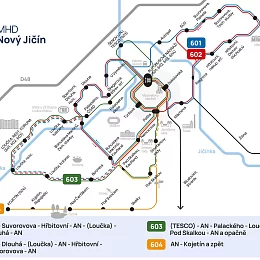 Nové jízdní řády MHD platné od 10.12.2023 do 14.12.2024